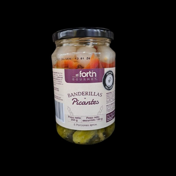 BANDERILLAS PICANTES FORTIN 350G GOURMET